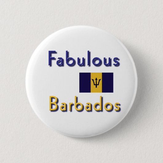 ein Barbados Button (Vorderseite)