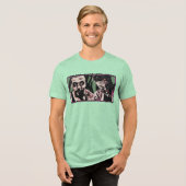 Ein Bären-Jawn Tri-Blend Shirt (Vorderseite voll)