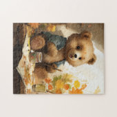 Ein Bärenspezial-Puzzle für junge Forscher! Puzzle (Horizontal)