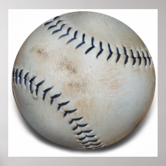 Ein Baseball Poster