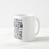 Ein Basketballtrainer zu sein ist einfach, es ist  Kaffeetasse (VorderseiteRechts)