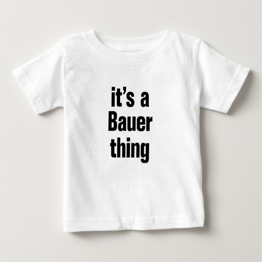 ein Bauer Baby T-shirt (Vorderseite)