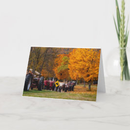 Ein Bauer geht auf Traktoren hoch Karte