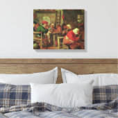 Ein Bauernessen Leinwanddruck (Insitu (Schlafzimmer))