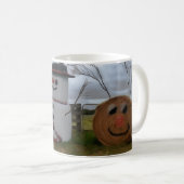 Ein Bauernhaus Weihnachts-Klassische Tasse (VorderseiteRechts)