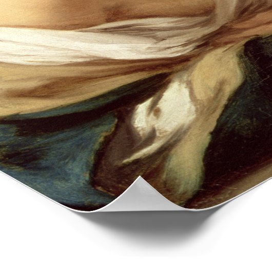 Ein Bauernjunge, der auf eine Krankheit ruht, 1670 Poster (Ecke)