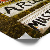 Ein Bauernstand in Holderness, New Hampshire. Poster (Ecke)