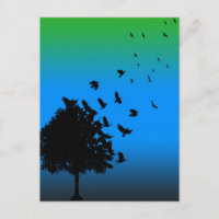Ein Baum der Krähen