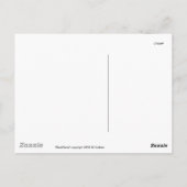 Ein Baum der Krähen Postkarte (Rückseite)