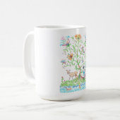 Ein Baum des Lebens Kaffeetasse (Vorderseite Links)
