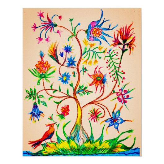 Ein Baum des Lebens Poster (Vorderseite)