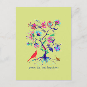 Ein Baum des Lebens Postkarte