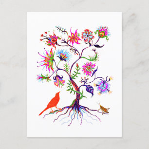 Ein Baum Einladungspostkarte
