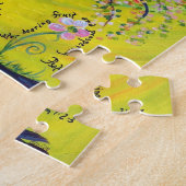 Ein Baum gepflanzt durch das Wasser Puzzle (Seite)