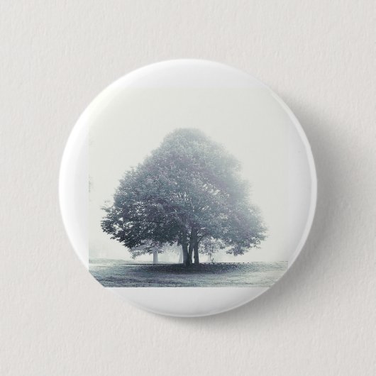 Ein Baum im Nebel Button (Vorderseite)