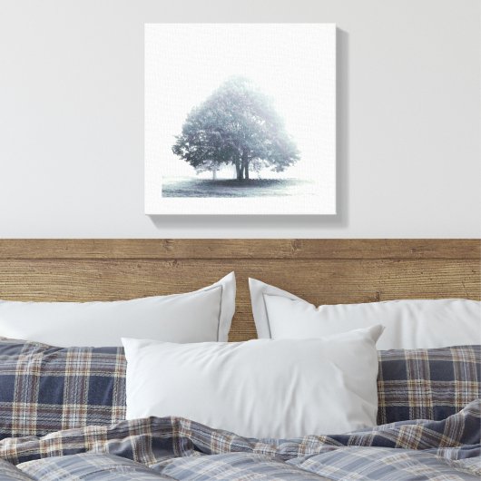 Ein Baum im Nebel Leinwanddruck (Insitu (Schlafzimmer))