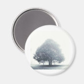 Ein Baum im Nebel Magnet (Vorderseite/Rückseite)