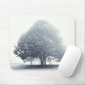 Ein Baum im Nebel Mousepad (Mit Mouse)
