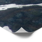 Ein Baum im Nebel Poster (Ecke)