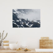 Ein Baum im Nebel Poster (Küche)