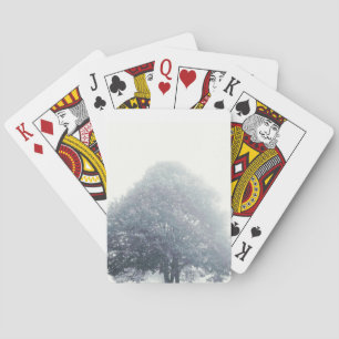 Ein Baum im Nebel Spielkarten