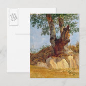Ein Baum in Campagna, 1822-23 Postkarte (Vorne/Hinten)