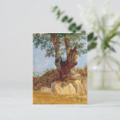 Ein Baum in Campagna, 1822-23 Postkarte (Stehend Vorderseite)