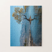 Ein Baum in einem See Puzzle (Vertikal)