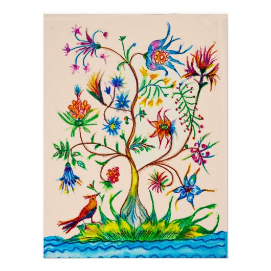 Ein Baum Poster (Vorderseite)