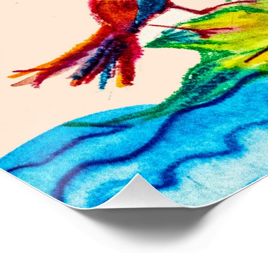 Ein Baum Poster (Ecke)