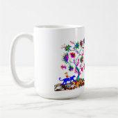 Ein Baum und ein Mädchen Kaffeetasse (Links)