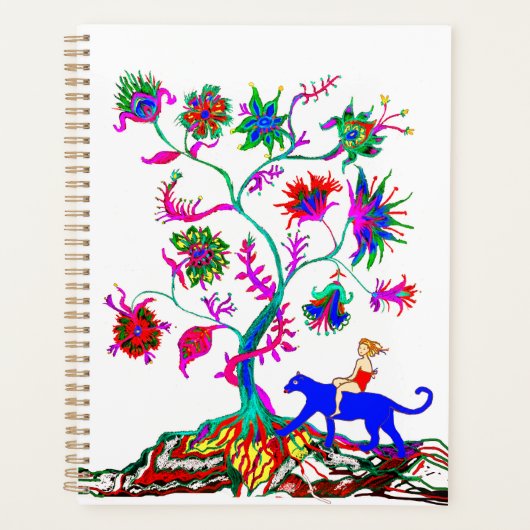 Ein Baum und ein Mädchen Planer (Vorderseite)