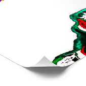 Ein Baum und ein Mädchen Poster (Ecke)