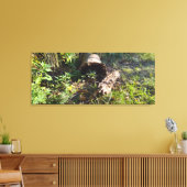 Ein Baumprotokoll wurde vergessen Leinwanddruck (Insitu (Wohnzimmer))