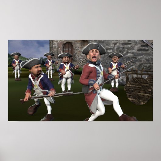 Ein Bayonet an den Gluteus schadet dem Maximus - s Poster (Vorne)