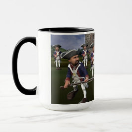 Ein Bayonet zur Tasse Gluteus