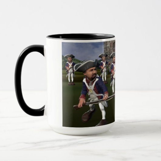 Ein Bayonet zur Tasse Gluteus (Links)