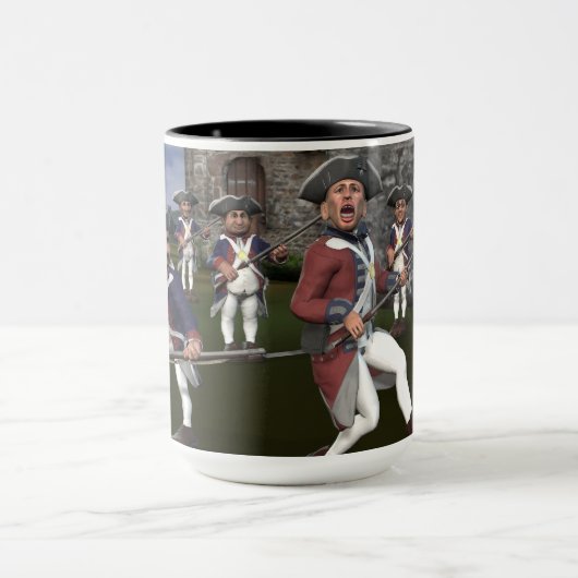 Ein Bayonet zur Tasse Gluteus (Zentrum)