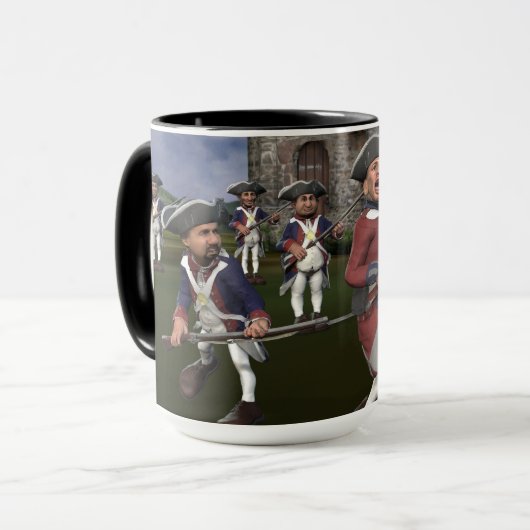 Ein Bayonet zur Tasse Gluteus (Vorderseite Links)