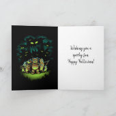 Ein beängstigender Wald Karte (Innenseite)