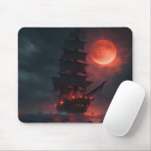 Ein Beängstigendes Piratenschiff, Ominous Sailing Mousepad (Mit Mouse)