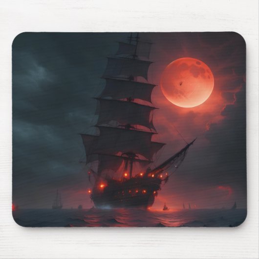 Ein Beängstigendes Piratenschiff, Ominous Sailing Mousepad (Vorne)