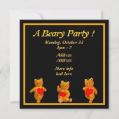 Ein Beary Party! Einladung (Vorderseite)