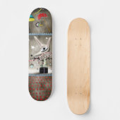 Ein Beauty Fox Wintersportboy Skateboard (Vorderseite)