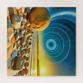 Ein beeindruckender Felsbrocken Puzzle (Horizontal)