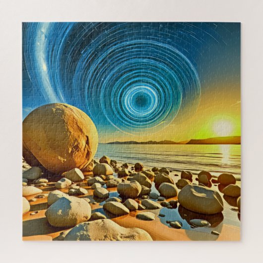 Ein beeindruckender Felsbrocken Puzzle (Vertikal)