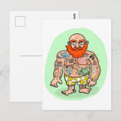 Ein beeindruckender Gentleman Postkarte (Vorne/Hinten)