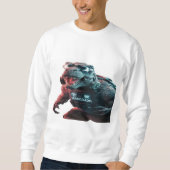 Ein beeindruckendes Foto eines bedrohlichen T-Rex, Sweatshirt (Vorderseite)