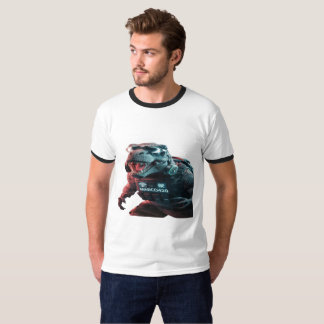 Ein beeindruckendes Foto eines bedrohlichen T-Rex, T-Shirt