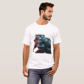 Ein beeindruckendes Foto eines bedrohlichen T-Rex, T-Shirt (Vorne ganz)